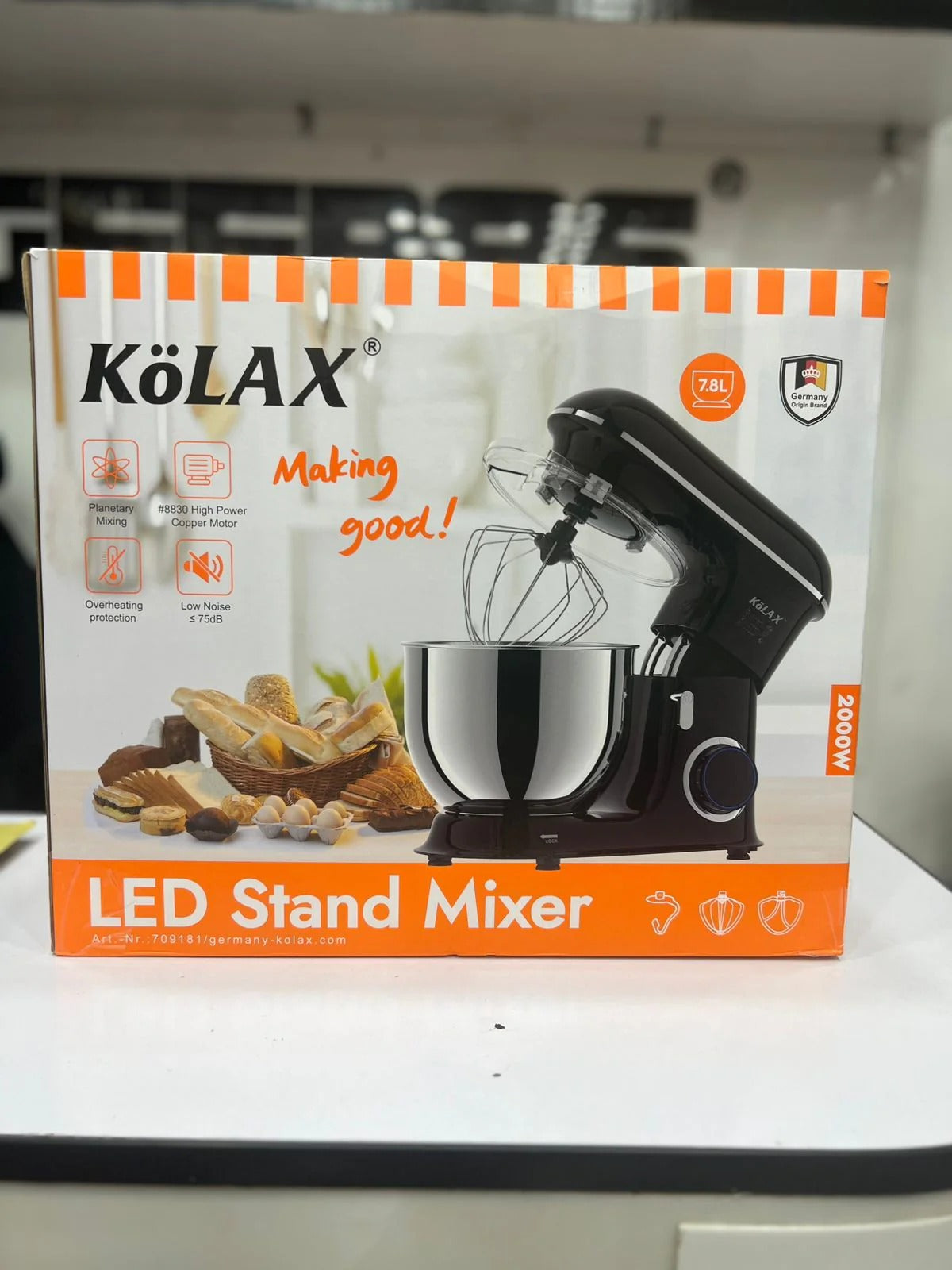 Kölax LED Stand Mixer